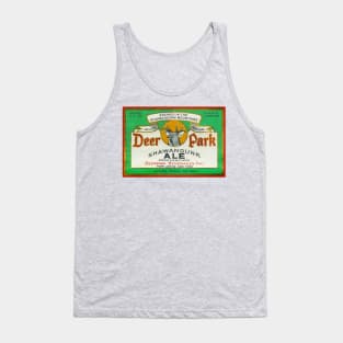 Deerpark Port Jervis NY Shawangunk Ale Vintage Label Tank Top